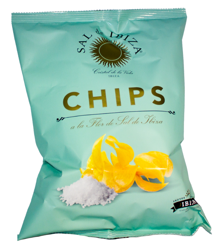 Wholesale Ibiza Fleur De Sel Potato Chips 45G- Bulk