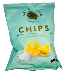 Wholesale Ibiza Fleur De Sel Potato Chips 45G- Bulk