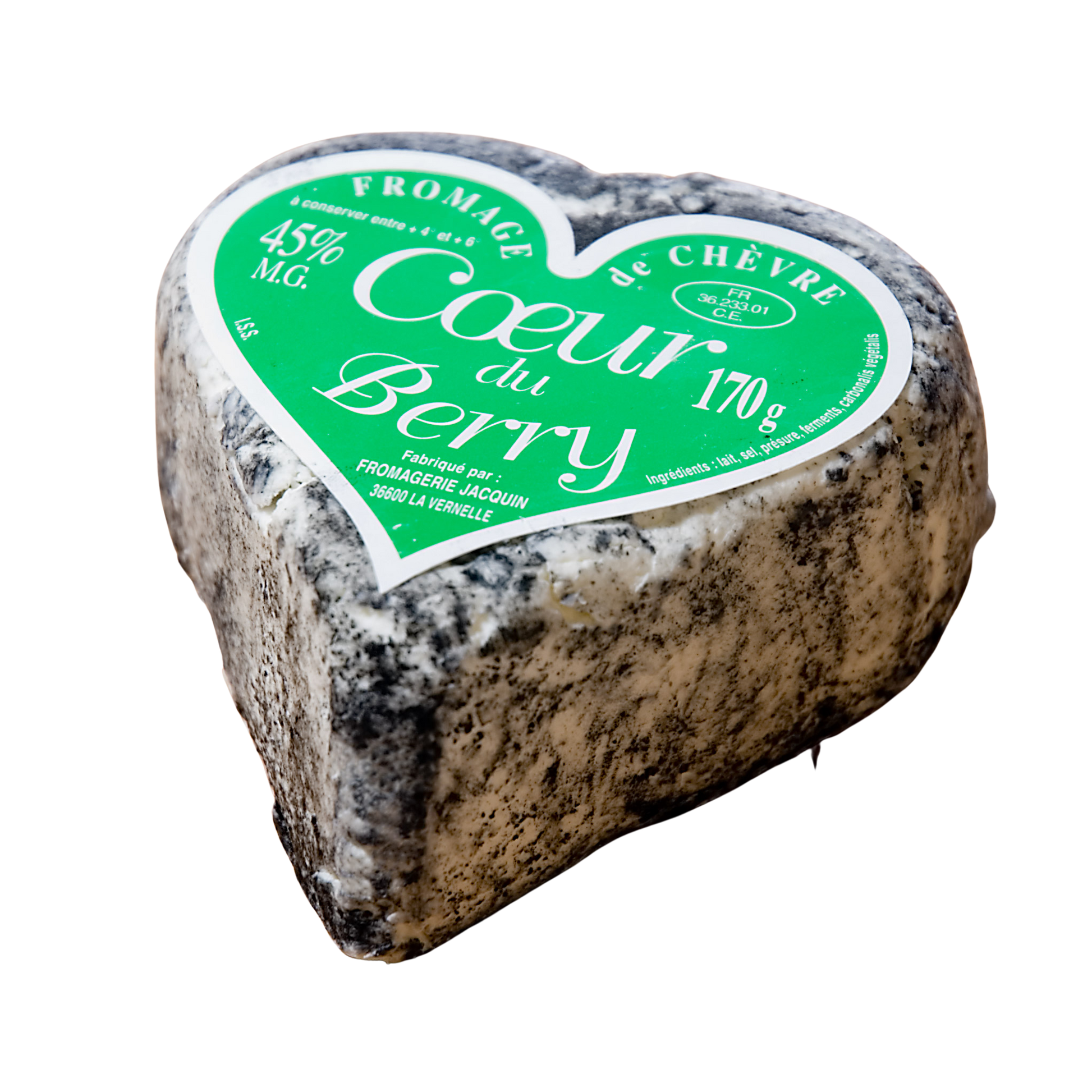 Wholesale Jacquin & Fils Coeur du Berry 7 oz- Bulk