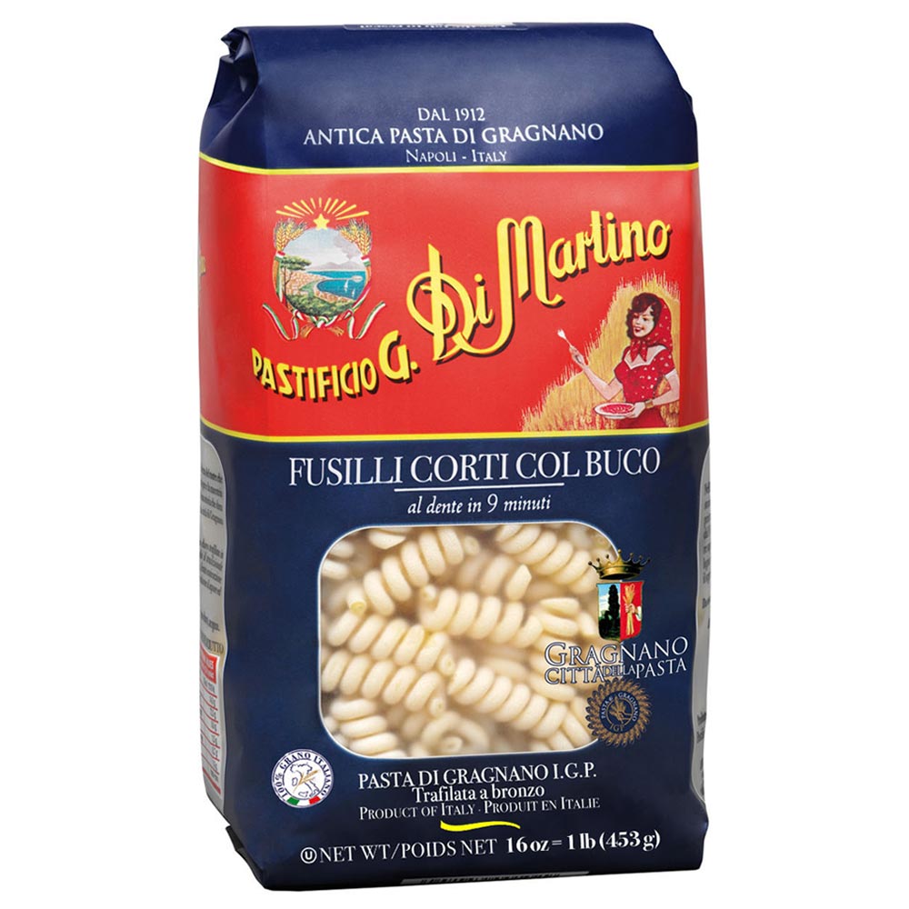 Wholesale Di Martino Case Corti Buco Fusilli Pasta- Bulk
