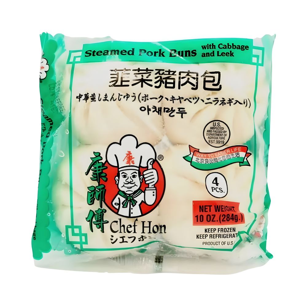 Wholesale Chef Hon Case Steam Roasted Pork Buns- Bulk