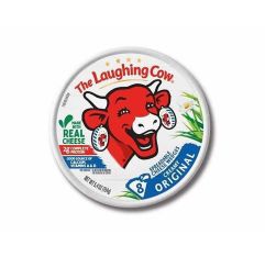 Wholesale Laughing Cow Cheese Wedges Spreadable 8 Wedges 5.4 Oz- Bulk
