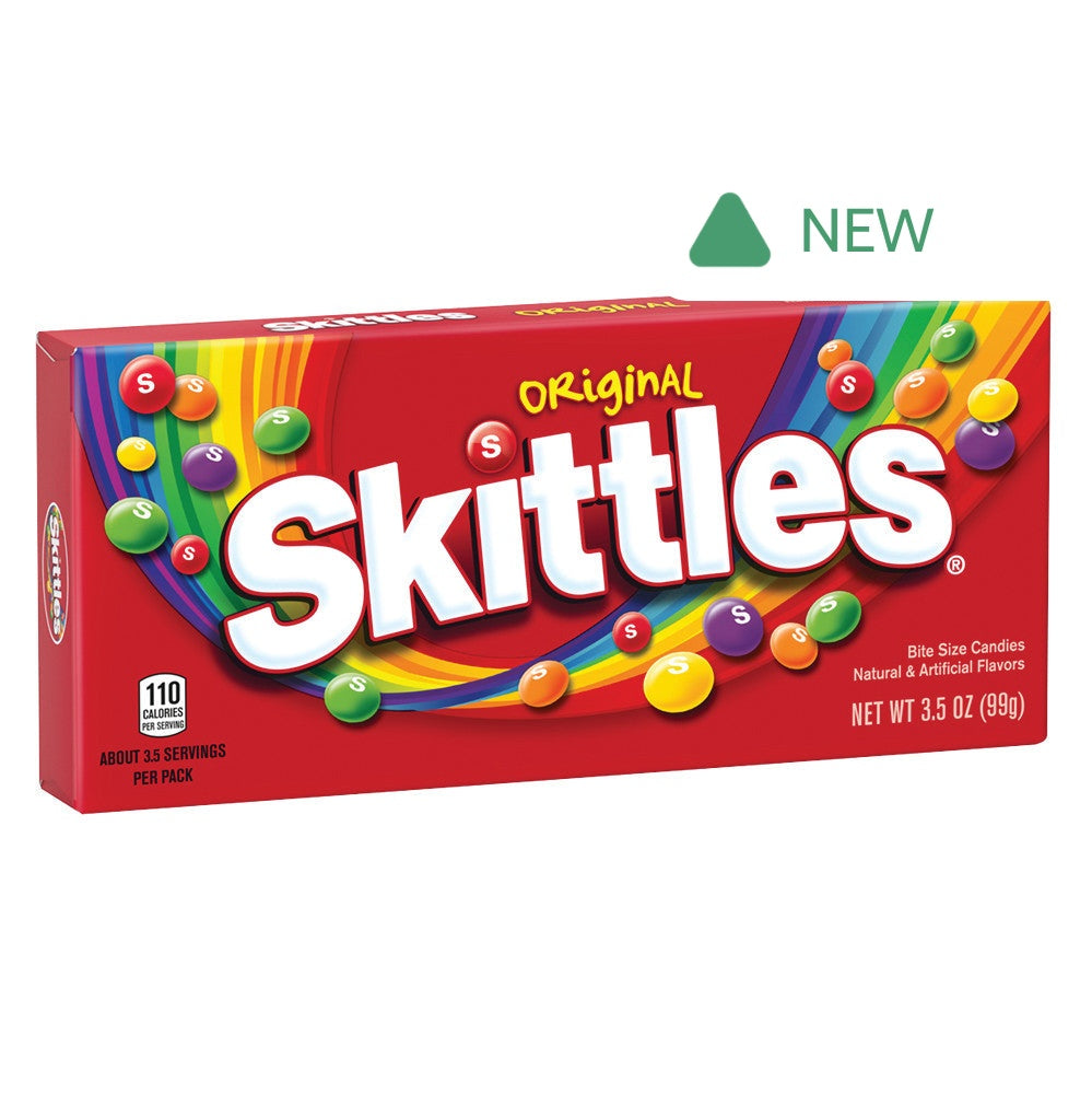 Wholesale Skittles Original 3.5 Oz Theater Box- Bulk