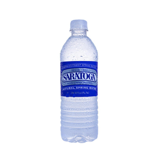 Wholesale Saratoga Bottled Spring Water 16.9oz- Bulk