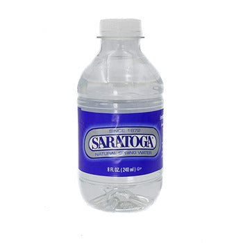 Wholesale Saratoga Bottled Spring Water 8oz- Bulk
