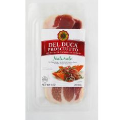 Wholesale Del Duca Prosciutto Sliced Natural 3 Oz- Bulk