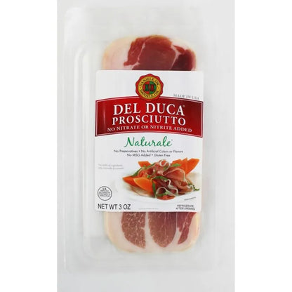 Wholesale Del Duca Sliced Prosciutto | 3 oz- Bulk