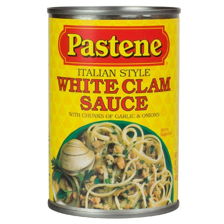Wholesale Pastene Case White Clam Sauce- Bulk