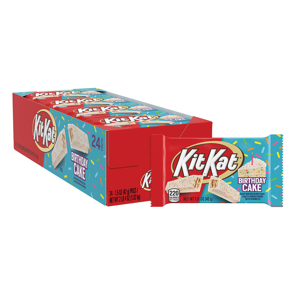Wholesale Kit Kat Birthday Cake 1.50 Oz- Bulk