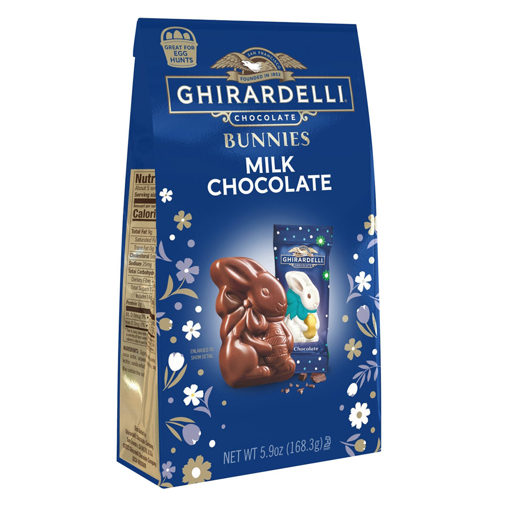Wholesale Ghirardelli Milk Chocolate Bunnies 5.9 Oz- Bulk