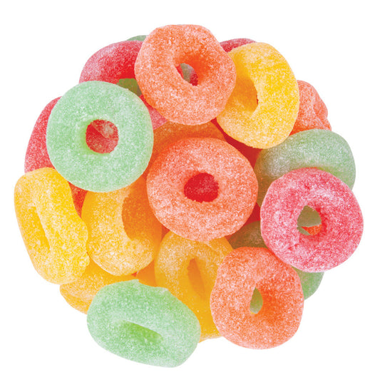 Wholesale Fruit Jelly Rings Assorted- Bulk