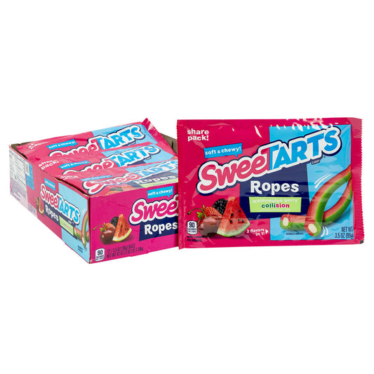 Wholesale Sweetarts Watermelon & Berry Ropes 3.5 Oz Bag- Bulk