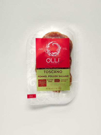 Wholesale Olli Pre-Sliced Toscano Salame- Bulk