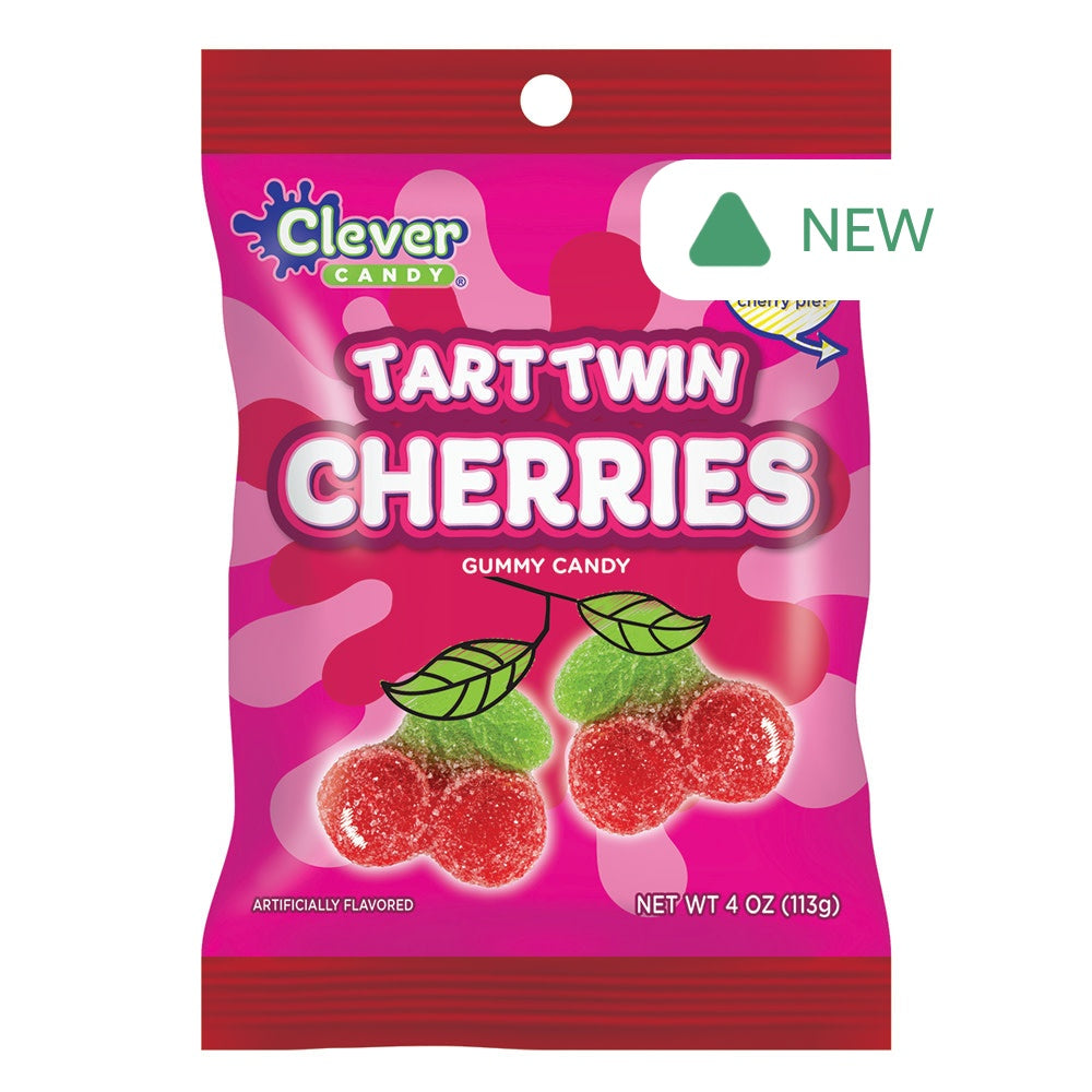 Wholesale Müttenberg Candy Tart Twin Cherries 4 Oz Peg Bag- Bulk