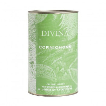 Wholesale Divina Cornichons 4.7lb- Bulk