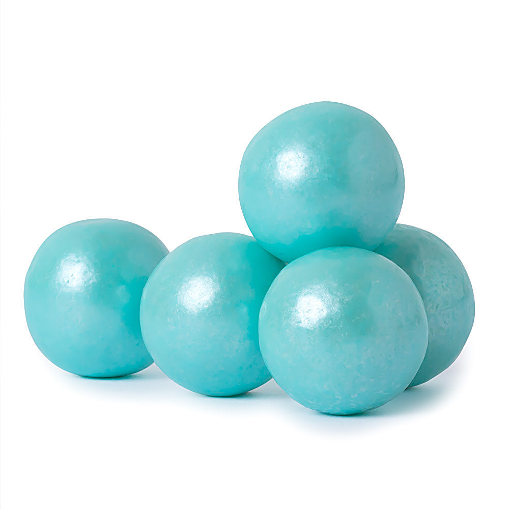 Wholesale Müttenberg Candy Gumballs Shimmer Turquoise Cotton Candy Flavored 850 Ct- Bulk