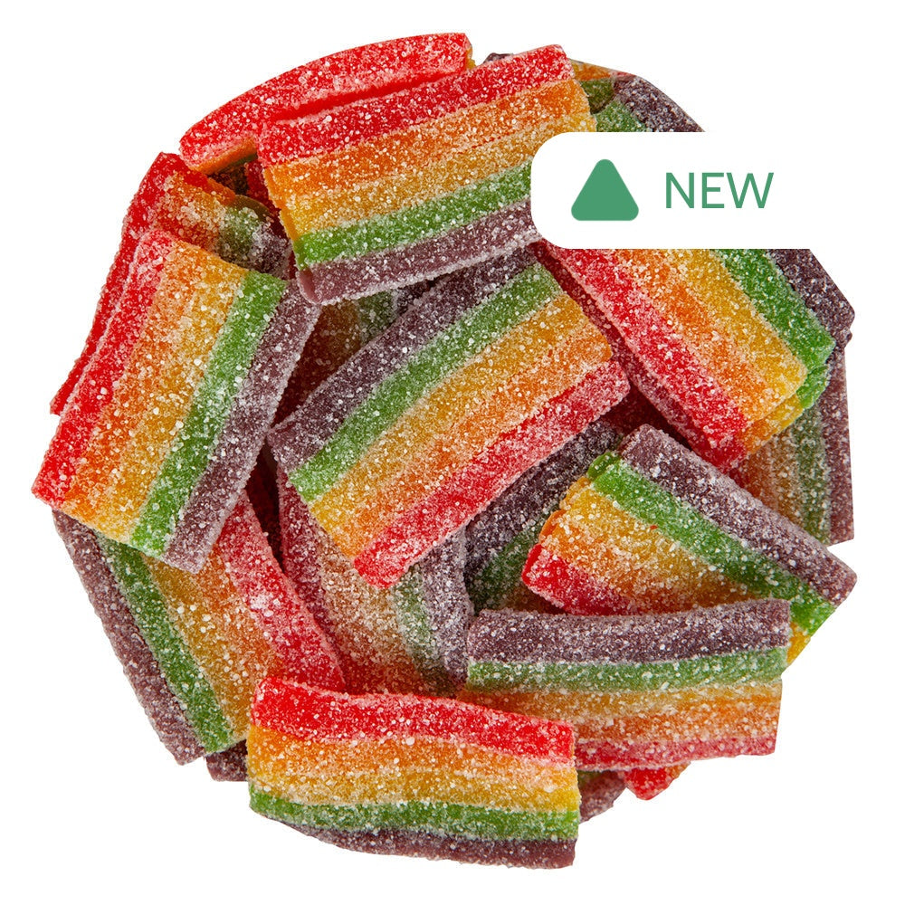 Wholesale Vidal Belt Bites Sour Rainbow- Bulk