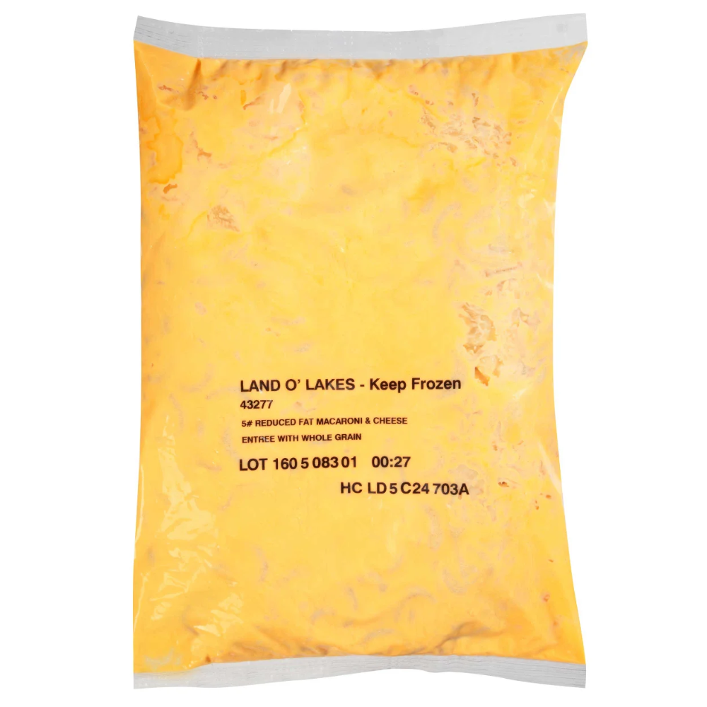 Wholesale Land O Lake Whole Grain Reduced Fat Macaroni And Cheese | 5 lb pouch- Bulk