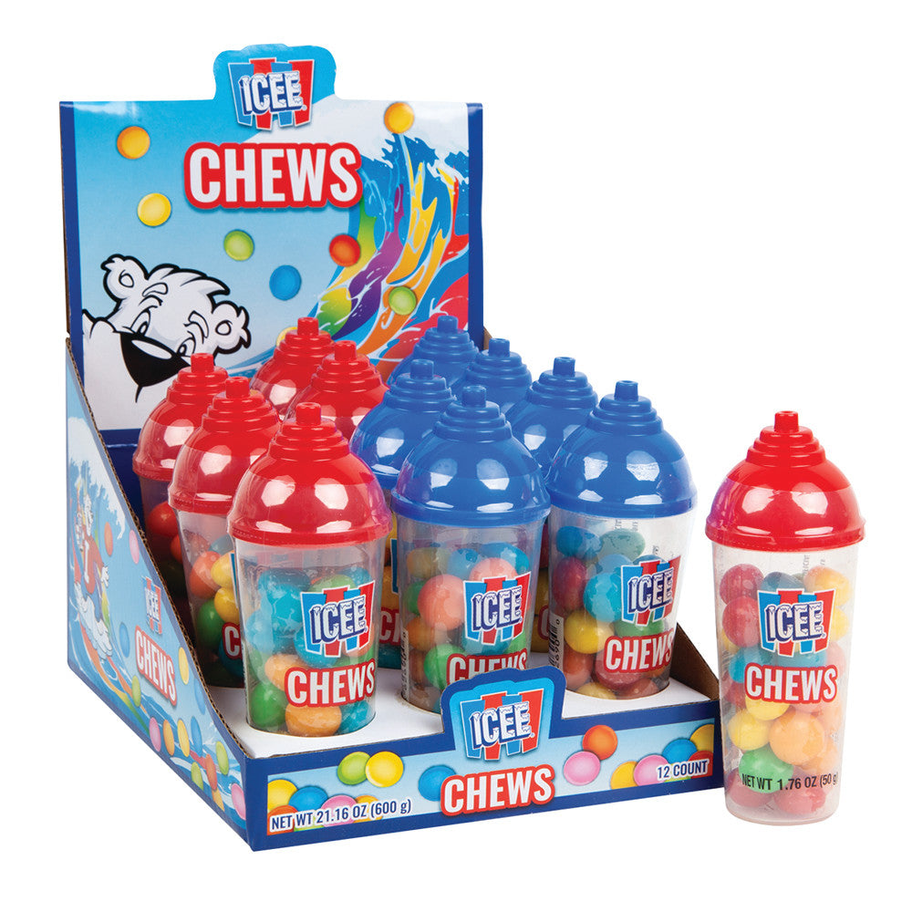 Wholesale Icee Chews Candy Cup 1.76 Oz- Bulk