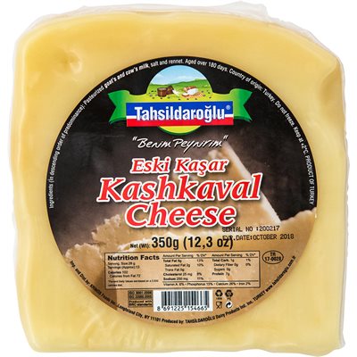 Wholesale Tahsildaroglu Kashkaval 350G Wedge- Bulk