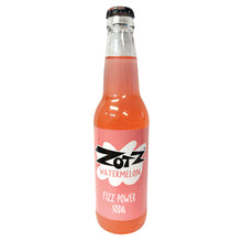 Wholesale Rocket Fizz Zotz Watermelon Fizz Power Soda 12 Oz- Bulk