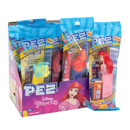 Wholesale Pez Disney Princess Little Mermaid Assortment 0.58 Oz- Bulk