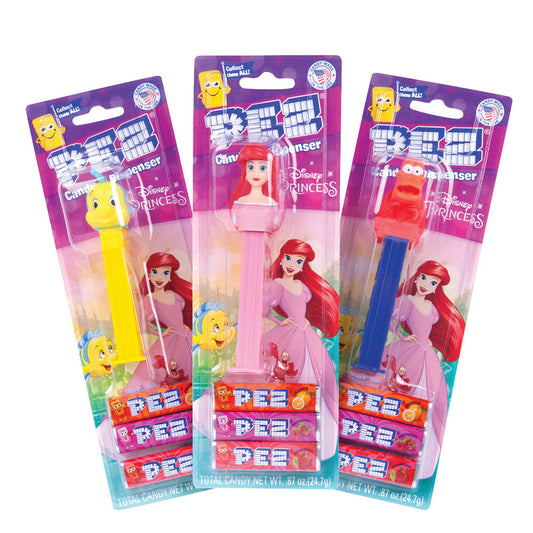 Wholesale Pez Little Mermaid Assortment 0.87 Oz Blister- Bulk