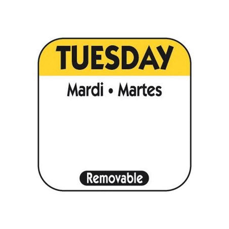 Wholesale Ncco Case Tuesday Removable Labels- Bulk