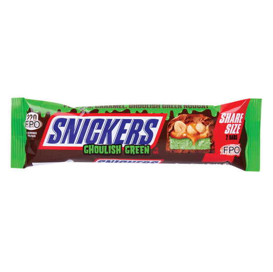 Wholesale Snickers Ghoulish Green Share Size 3.29 Oz- Bulk