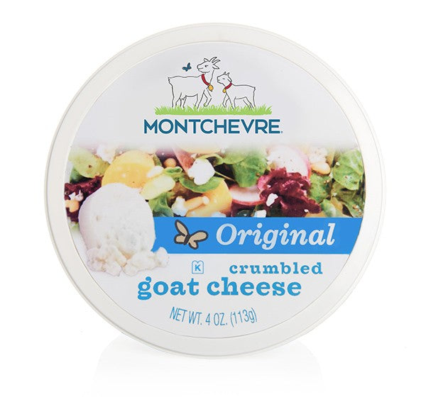 Wholesale Montchevre Crumbled Goat Plain- Bulk