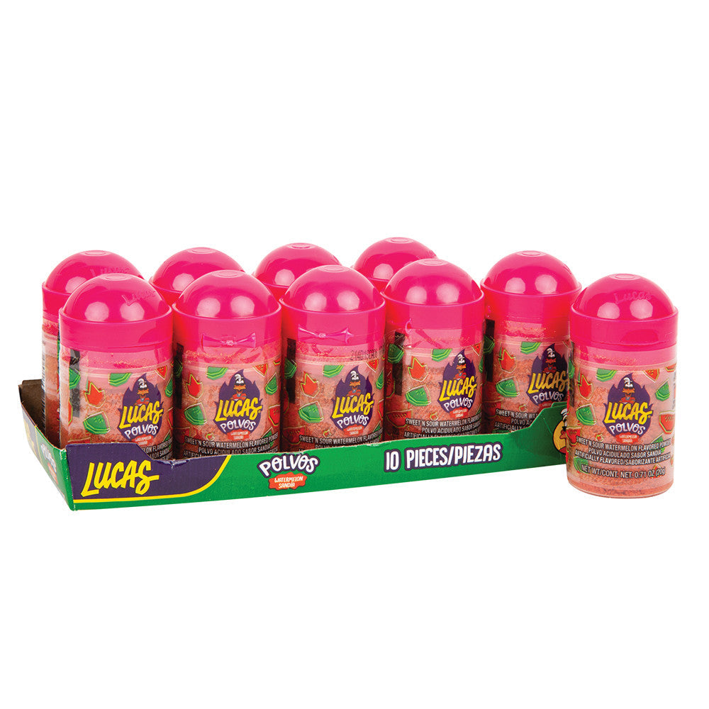 Wholesale Lucas Polvos Sandia 0.71 Oz Tube- Bulk