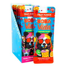 Wholesale Bobavida Popping Boba Fruit Punch 3 Oz- Bulk