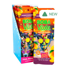 Wholesale Bobavida Popping Boba Mango Passionfruit 3 Oz- Bulk
