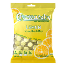 Wholesale Choward'S Lemon Mints 3 Oz Peg Bag- Bulk