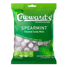 Wholesale Choward'S Spearmint Mints 3 Oz Peg Bag- Bulk