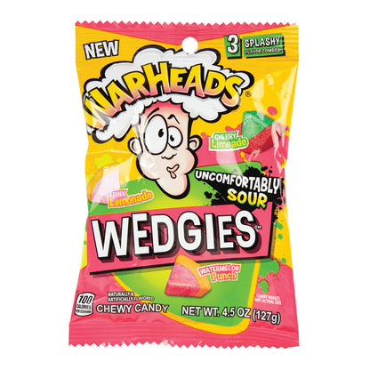 Wholesale Warheads Wedgies 4.5 Oz Peg Bag- Bulk