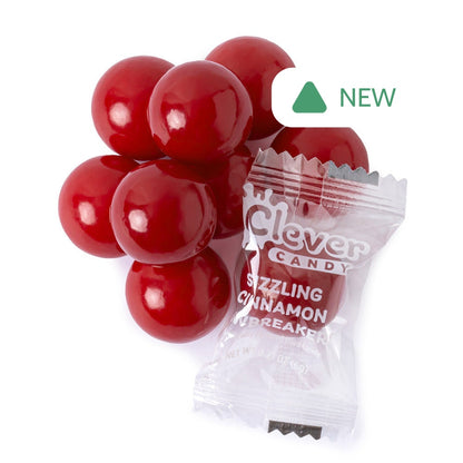 Wholesale Müttenberg Candy Jawbreaker Wrapped Sizzling Cinnamon- Bulk