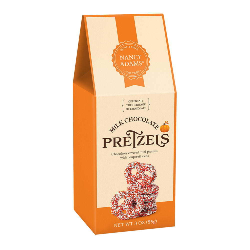 Wholesale Nancy Adams Harvest Pretzel 3 Oz Gable Box- Bulk
