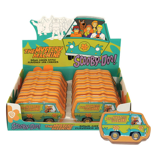 Wholesale Scooby Doo Mystery Machine Candy Vans Tin- Bulk
