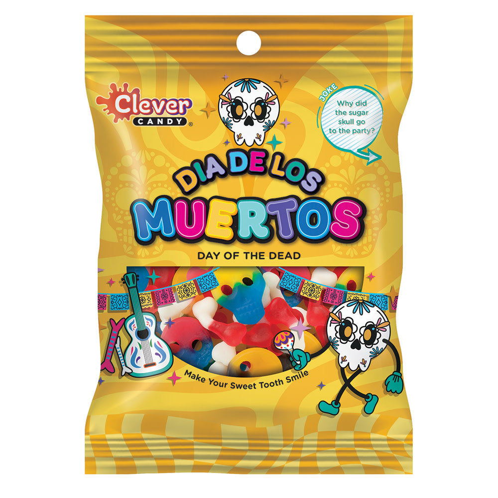 Wholesale Müttenberg Candy Day Of The Dead Skulls & Bones 4 Oz- Bulk