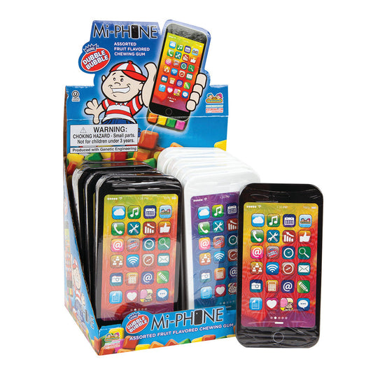 Wholesale Mi-Phone Gum 12 Count- Bulk