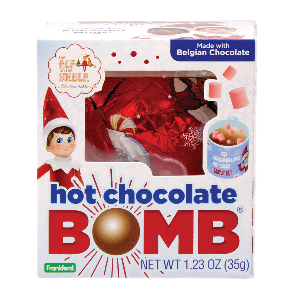 Wholesale Elf On A Shelf Hot Chocolate Bomb 1.23 Oz Box- Bulk