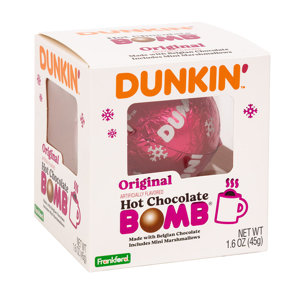 Wholesale Dunkin' Original Hot Chocolate Bomb Box- Bulk