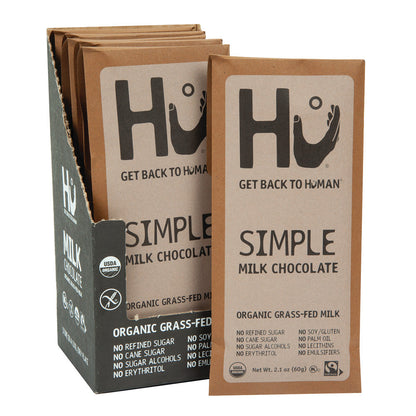 Wholesale Hu Simple Milk Chocolate 2.1 Oz Bar- Bulk