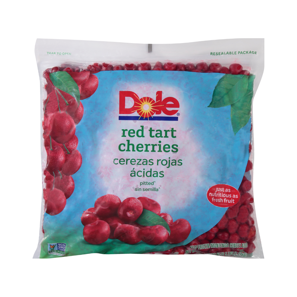 Wholesale Dole Case Frozen Ripe Tart Pitted Cherries- Bulk