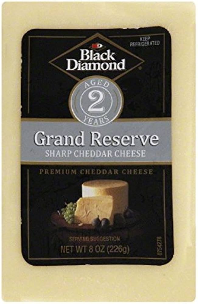 Wholesale Black Diamond Cheese 1-Count Printed Product, 10 LB- Bulk