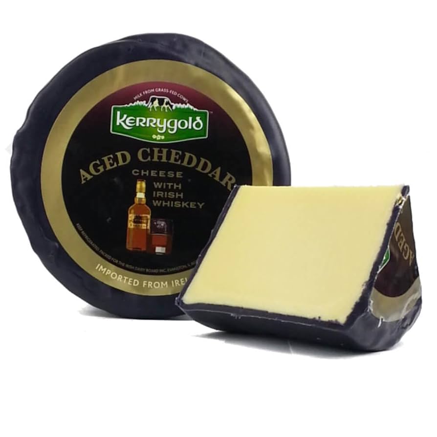 Wholesale Kerrygold Cheddar W/ Irish Whiskey 5 Lb- Bulk