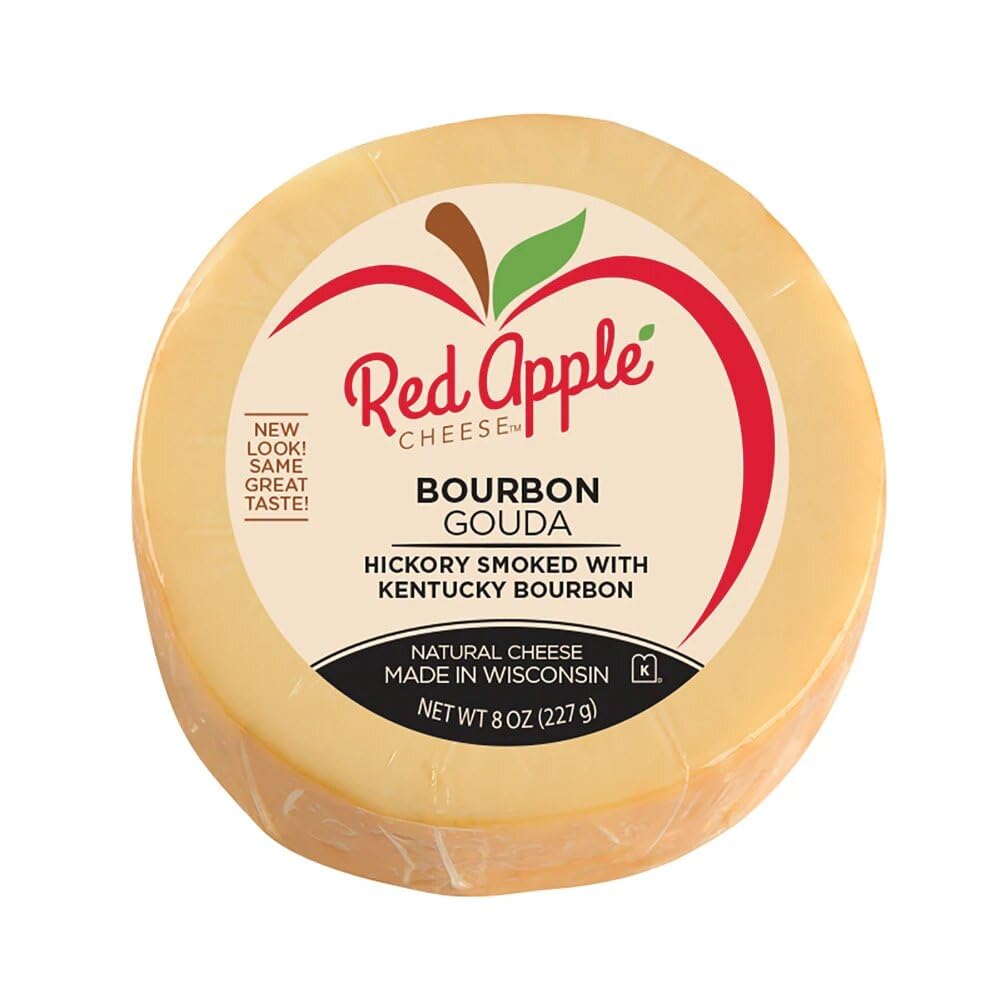 Wholesale Hickory Smoked Bourbon Gouda 8Oz- Bulk