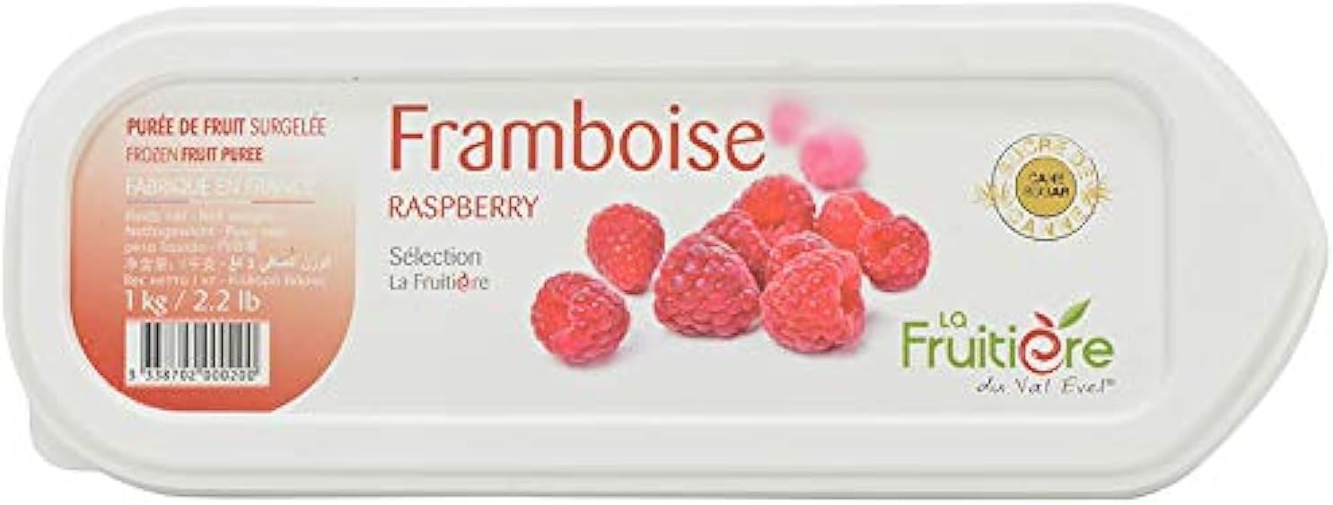 Wholesale Lafruitiere Each Raspberry Puree- Bulk