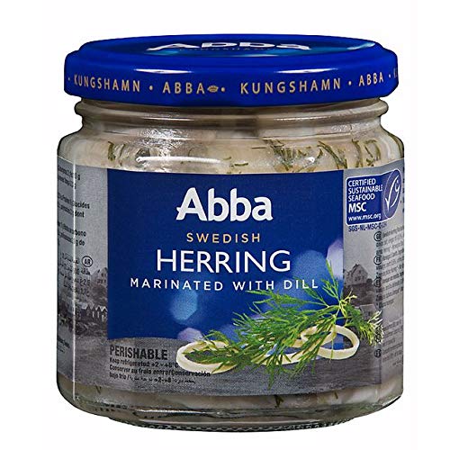 Wholesale Abba Herring Marinated with Dill 9.7 oz- Bulk